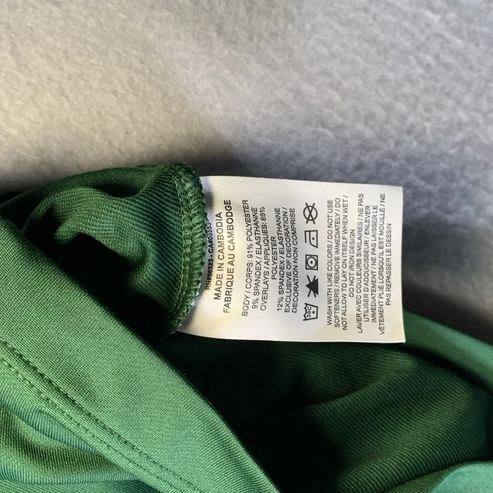 Tulane Green Wave Womens S Green NCAA Nike Dri Fit 1/4 Zip Long Sleeve Pullover